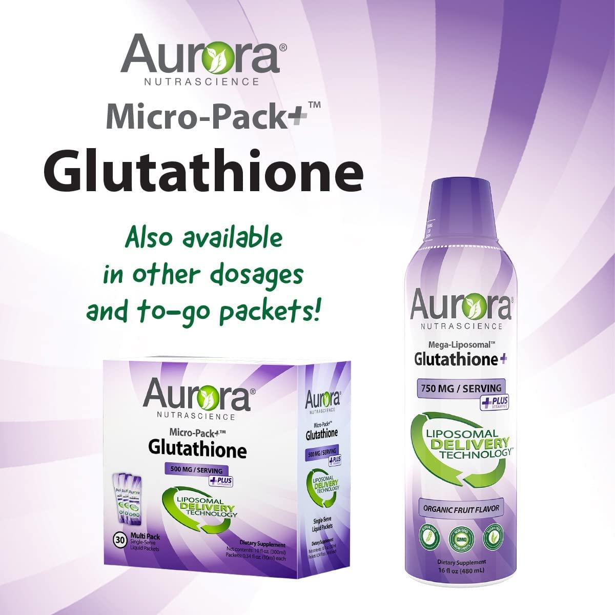 aurora mega liposomal glutathione Glutathione + Vitamin C + NAD+ main image 1