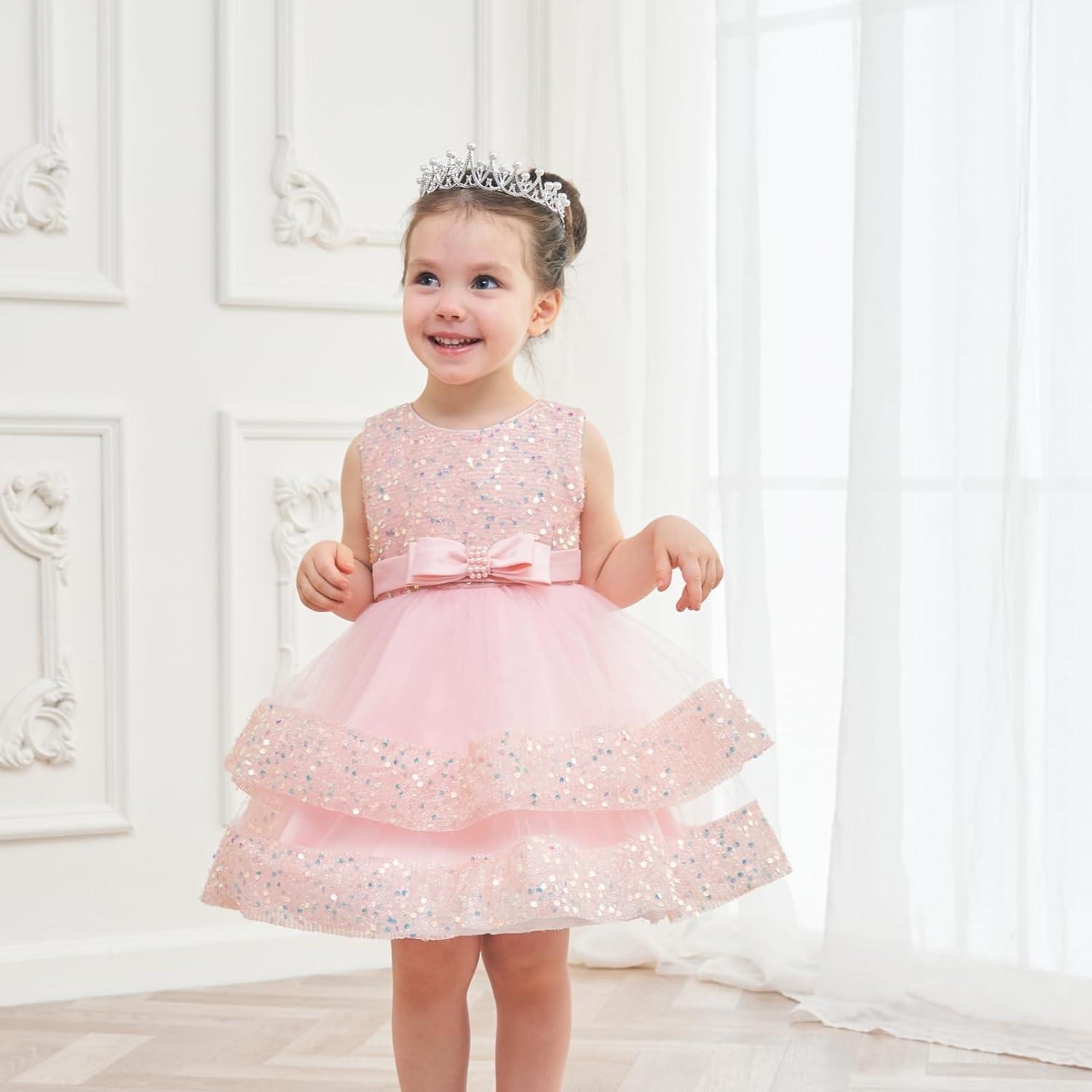 open lace back dress Marryshe - Little Girl Dresses main image 0