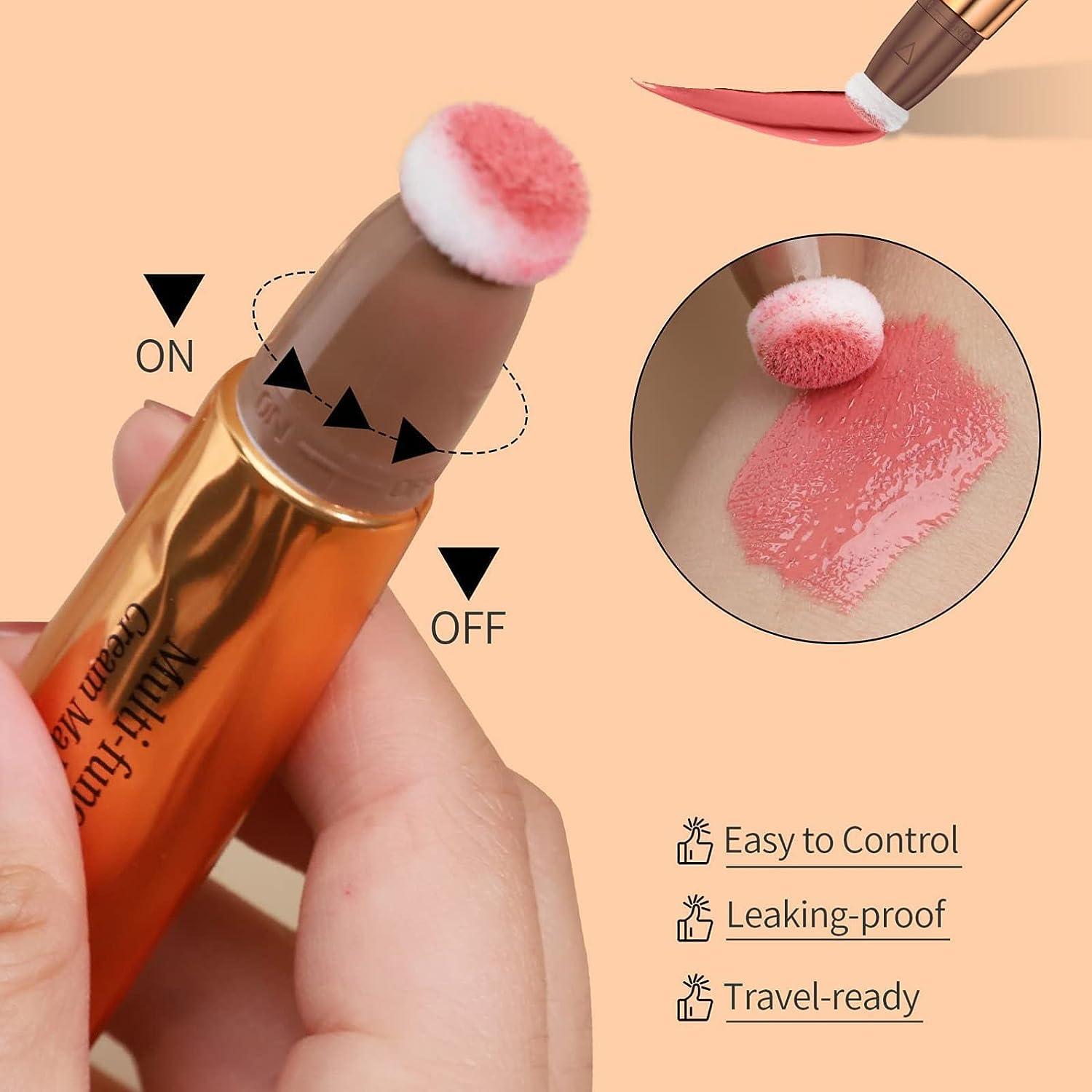 HSMQHJWE Cool Things under 5 Dollars Face Makeup Concealer Foundation  Creamy Moisturizing Peach Foundation 
