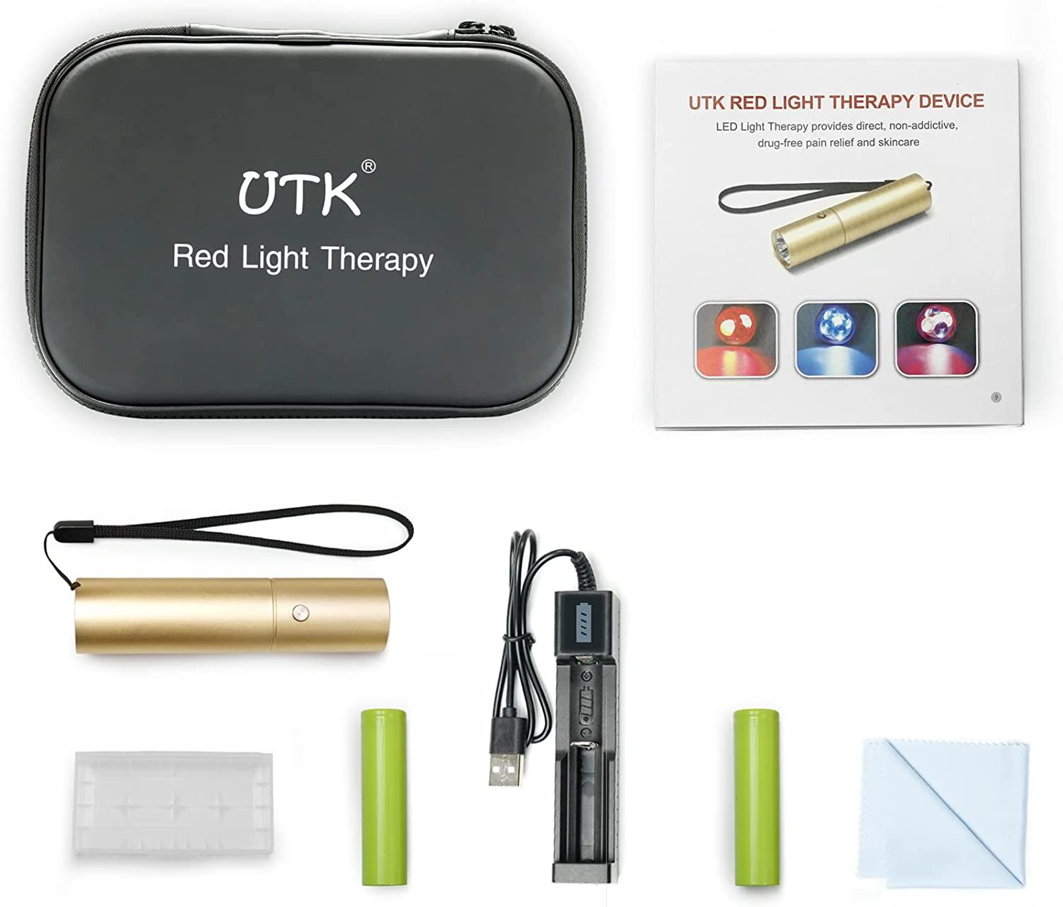 UTK Red Light Therapy Device with 5 Wavelengths(470630660850940nm