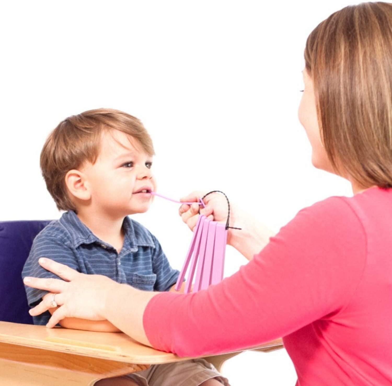 TalkTools Jaw Grading Bite Blocks Kit (Purple) 2 Pack Improve Oral