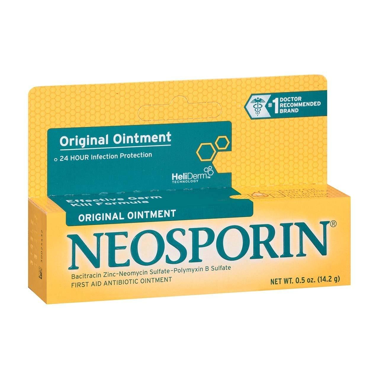 Neosporin Ointment .5oz Fast Healing Antibiotic Ointment