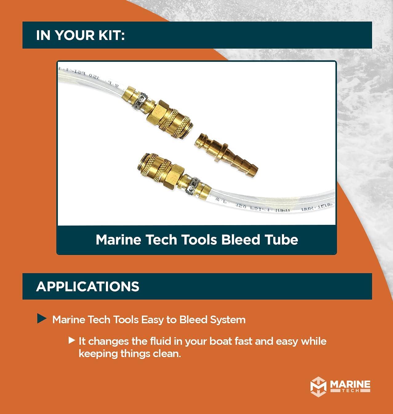 Marine Tech Tools Seastar Hydraulic Steering Kit Bleed Tube Fits