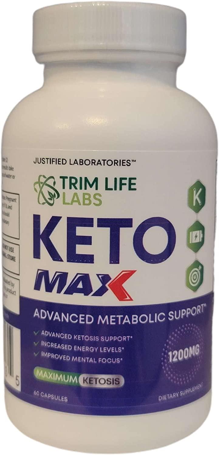 Trim Life Labs Keto Max 1200MG Pills 2 Pack with Apple Cider Vinegar