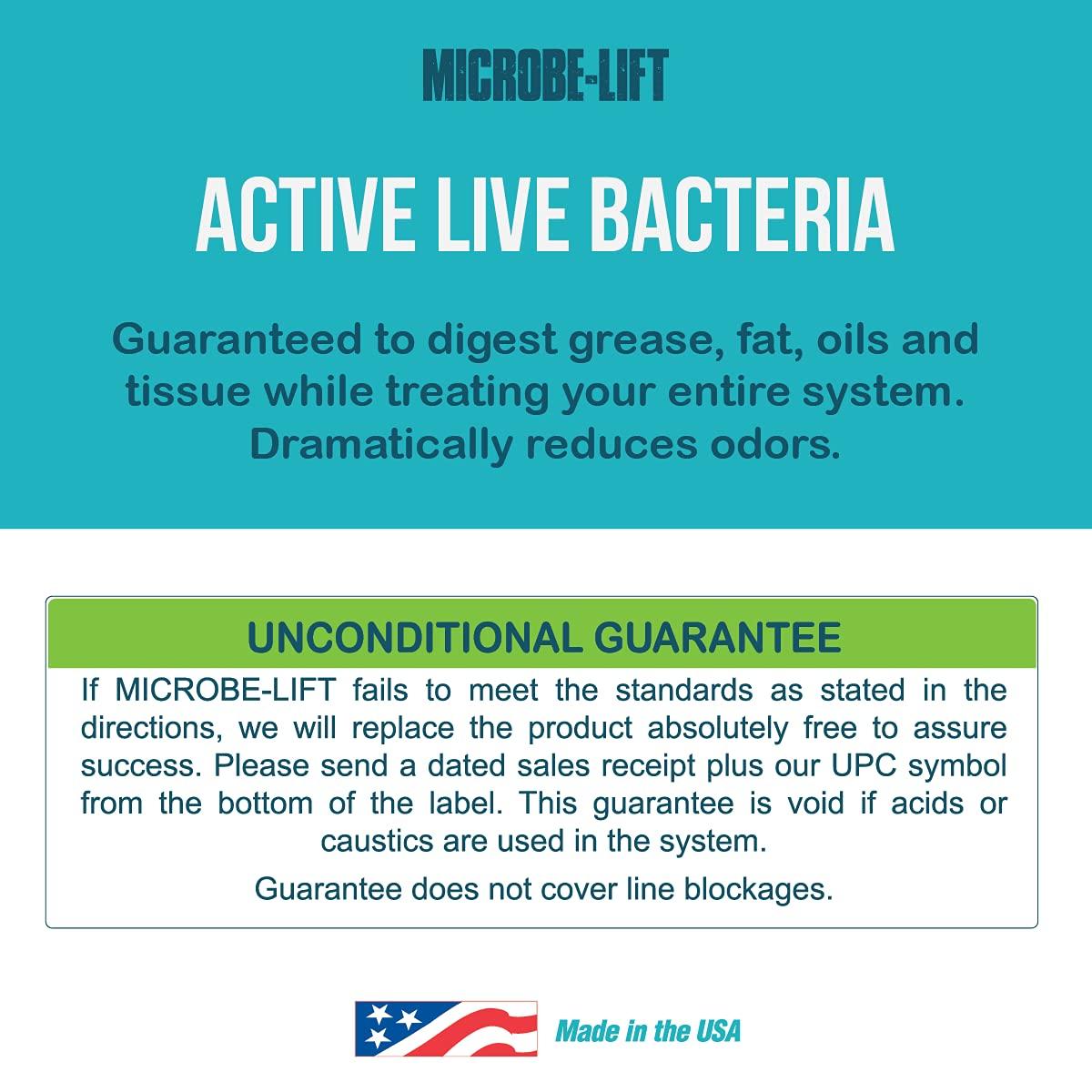 6Month Supply Septic Tank Treatment Enzymes 32oz Original Formula