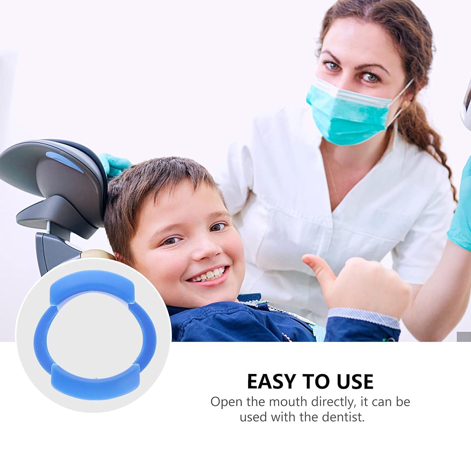 2pcs O Oral Watch Speak Orthodontics Tool Lipless Shape for Mouthguard