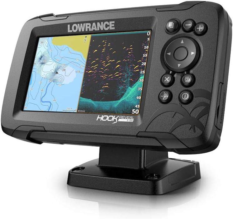 Lowrance Hook Reveal 5 Fishfinder & Chartplotter Ultimate Fishing