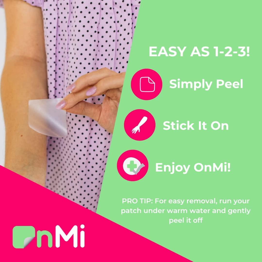 OnMi Patch Energy Patches Naturally Derived Caffeine Infused with
