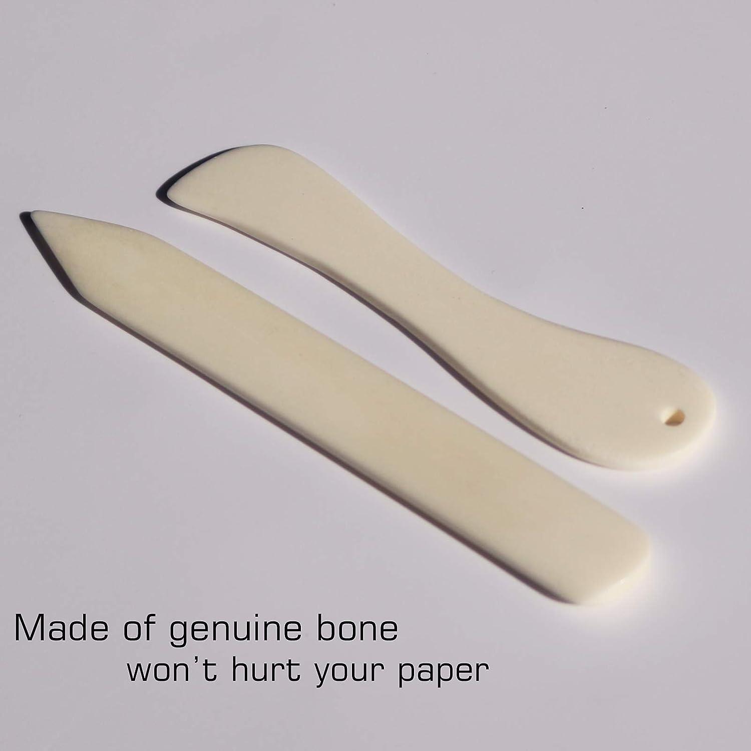 7 Inch Large Genuine Bone Folder Tool Paper Creaser Crafting