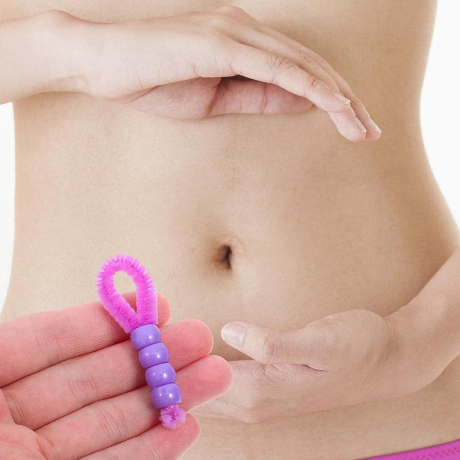 Shop NOLITOY Navel Cleaning Brush - Exfoliate & Clean Your Belly Button |  Purple