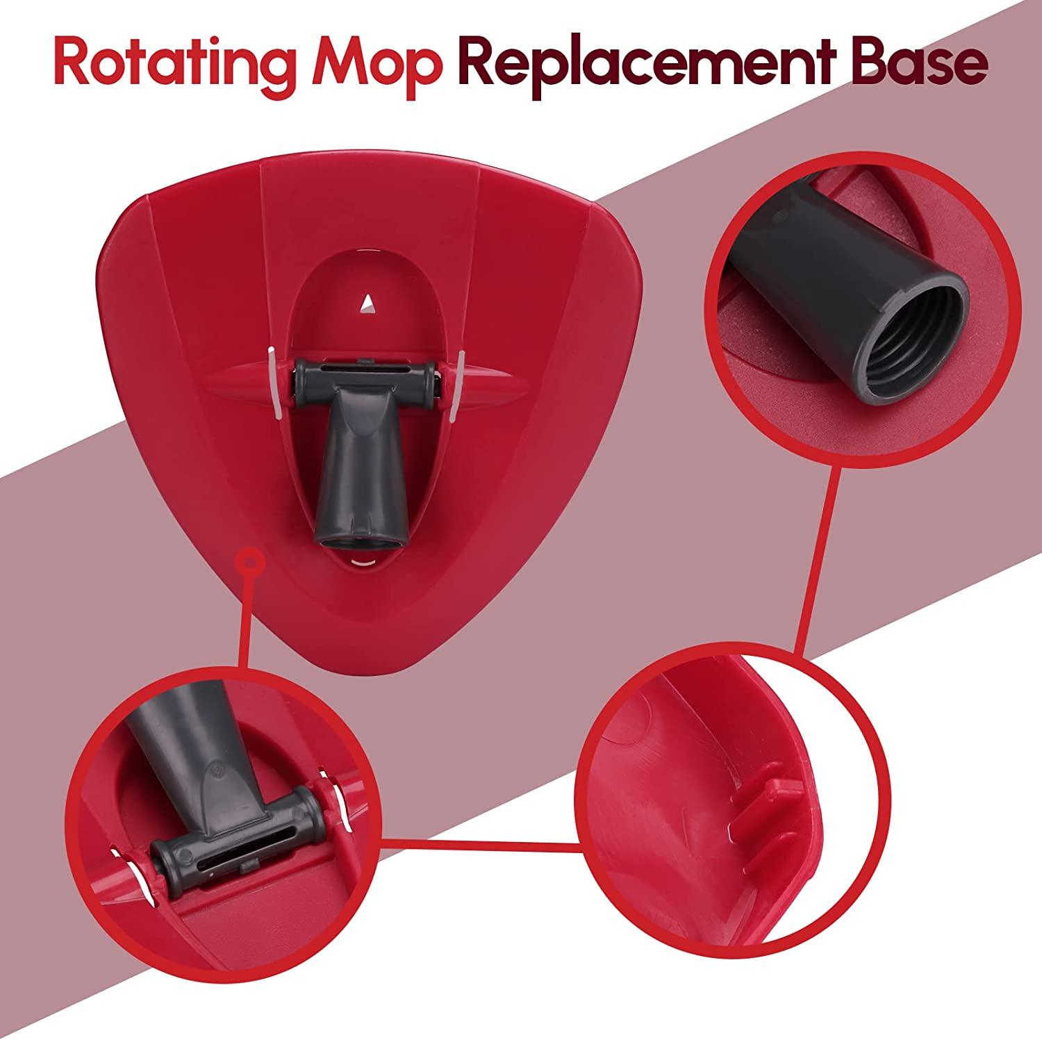 CRTHL Spin Mop Replacement Base Rotating Triangle Mop Head Cover