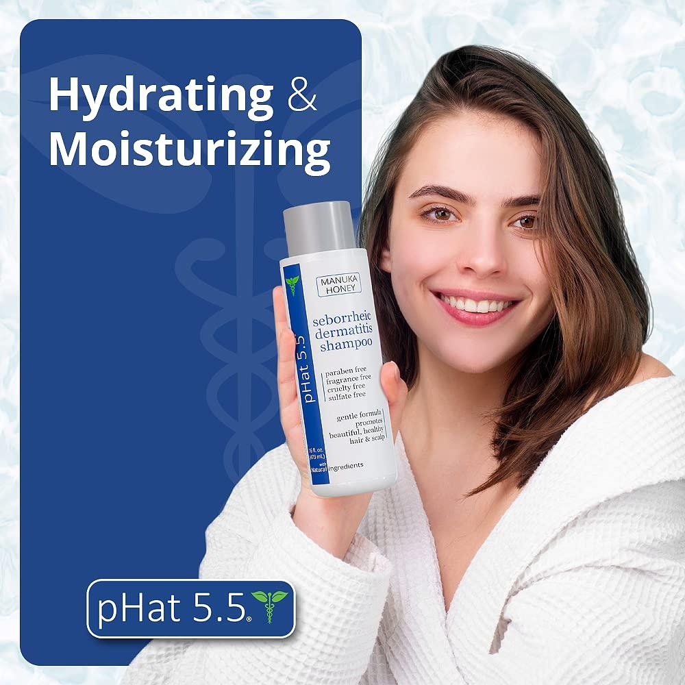 Seborrheic Dermatitis Shampoo for Itchy Scalp Treatment Natural