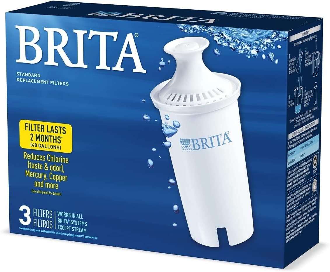  Brita Standard Water Filter Replacements for Pitchers