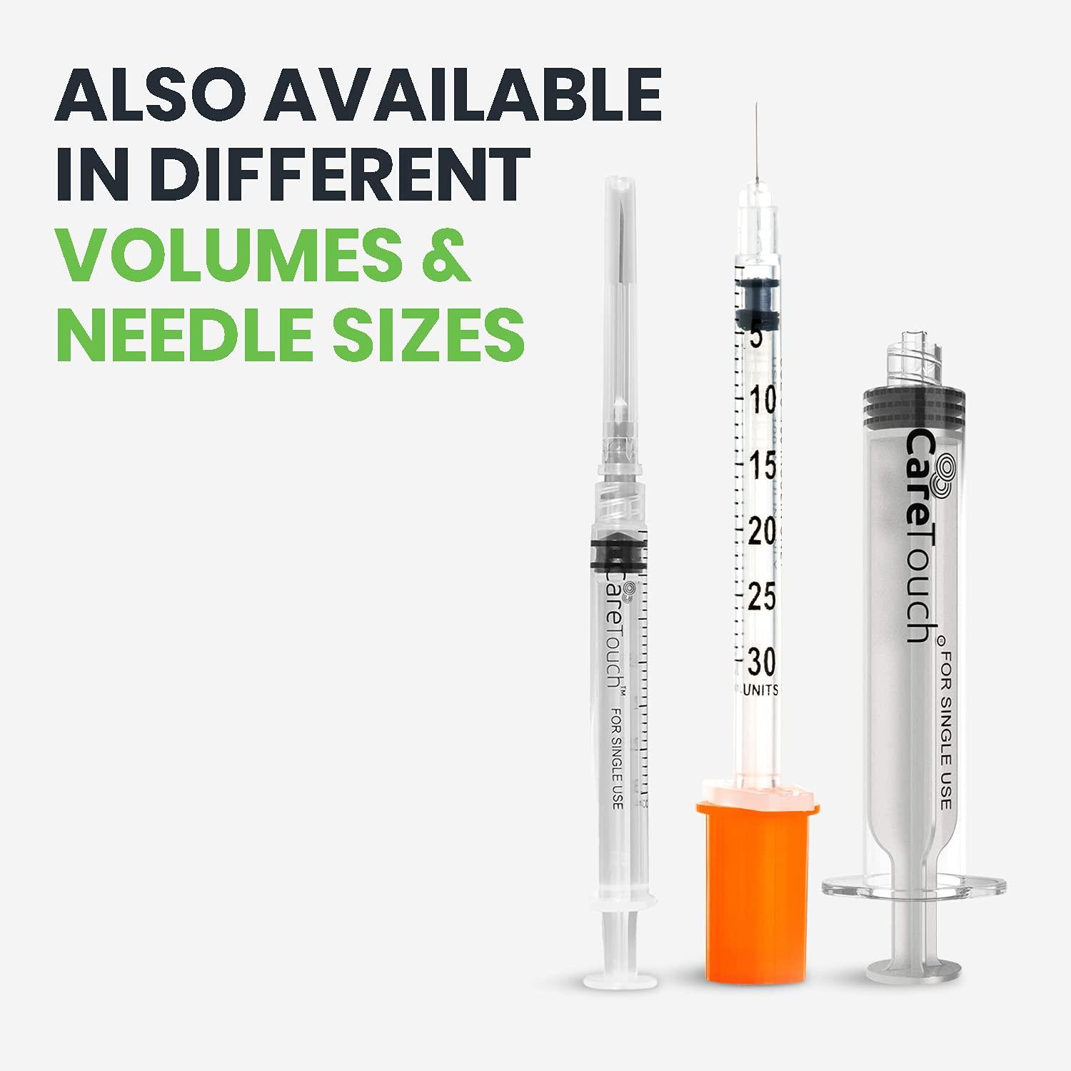 Care Touch Insulin Syringes 29g 5/16 8mm 1cc (Pack of 100) Shop Now