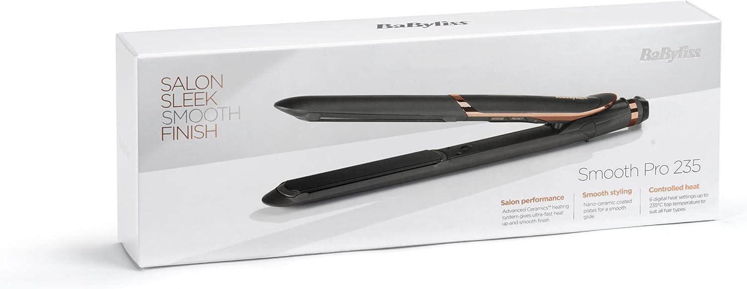 Super Smooth Babyliss Smooth Pro 235 Hair Straightener BaByliss