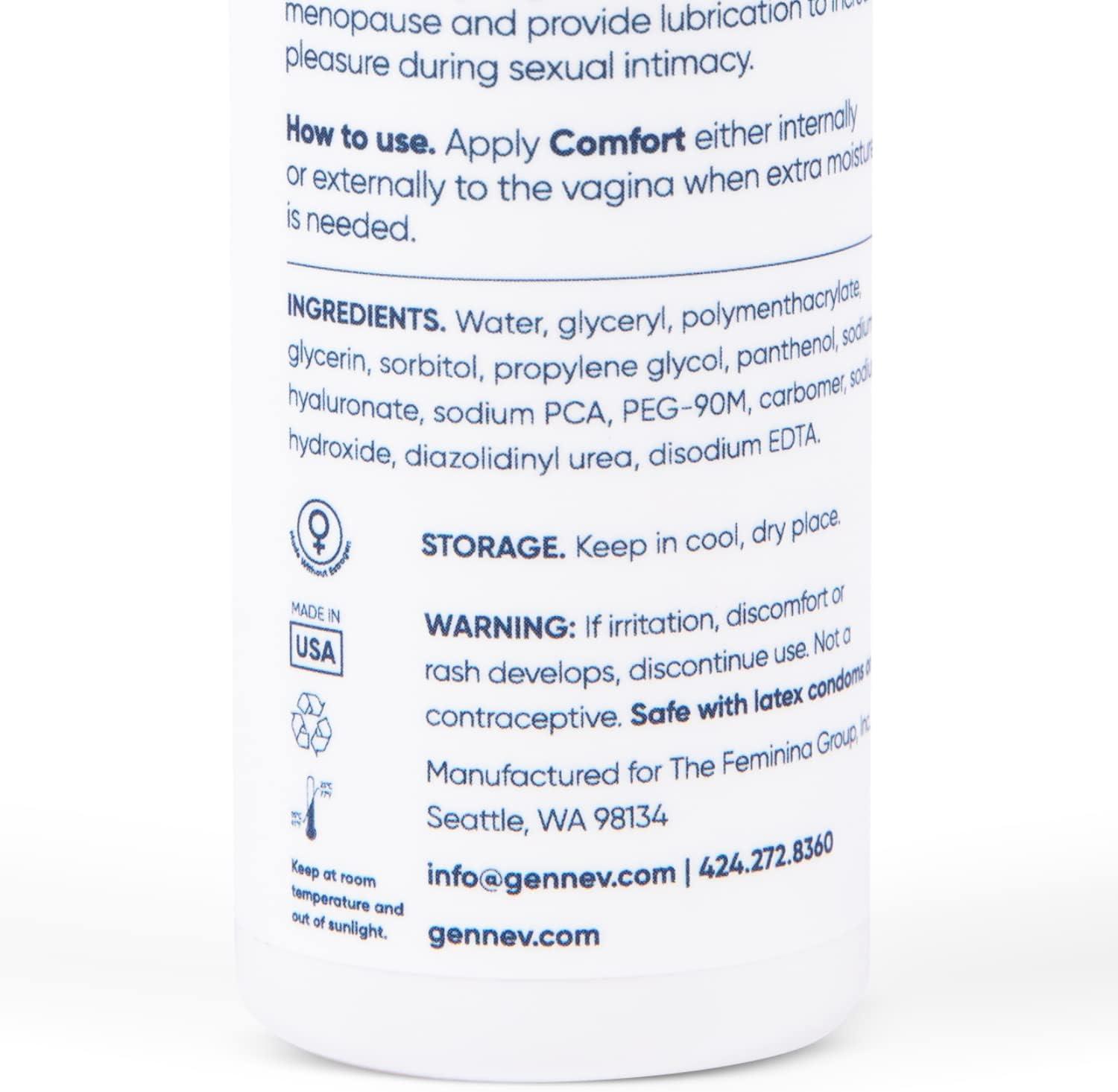 how to use vaginal lubricant Good Clean Love Changing Phases Relief Personal Lubricant Gel main image 1