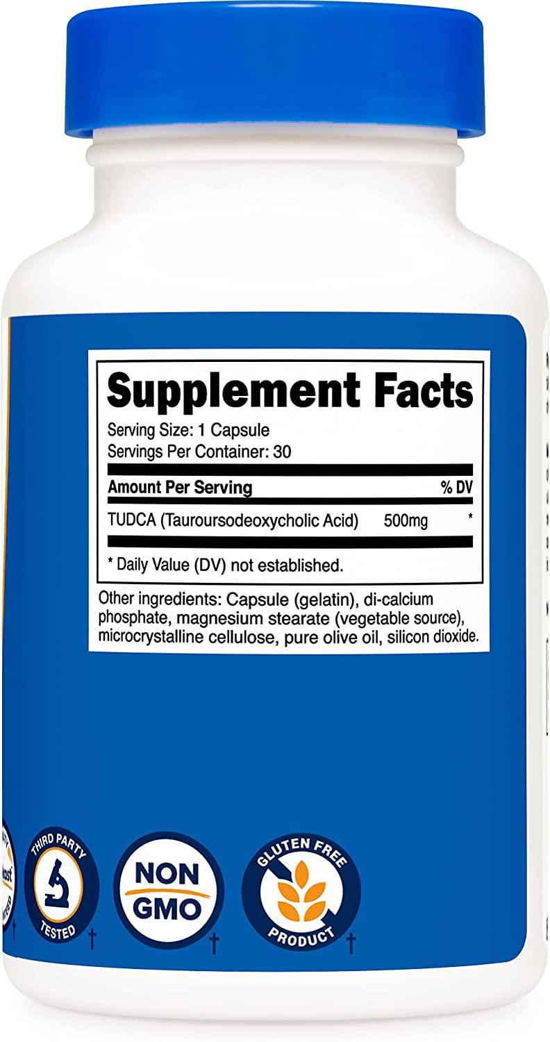 Nutricost Tudca 500 mg 30 Capsules