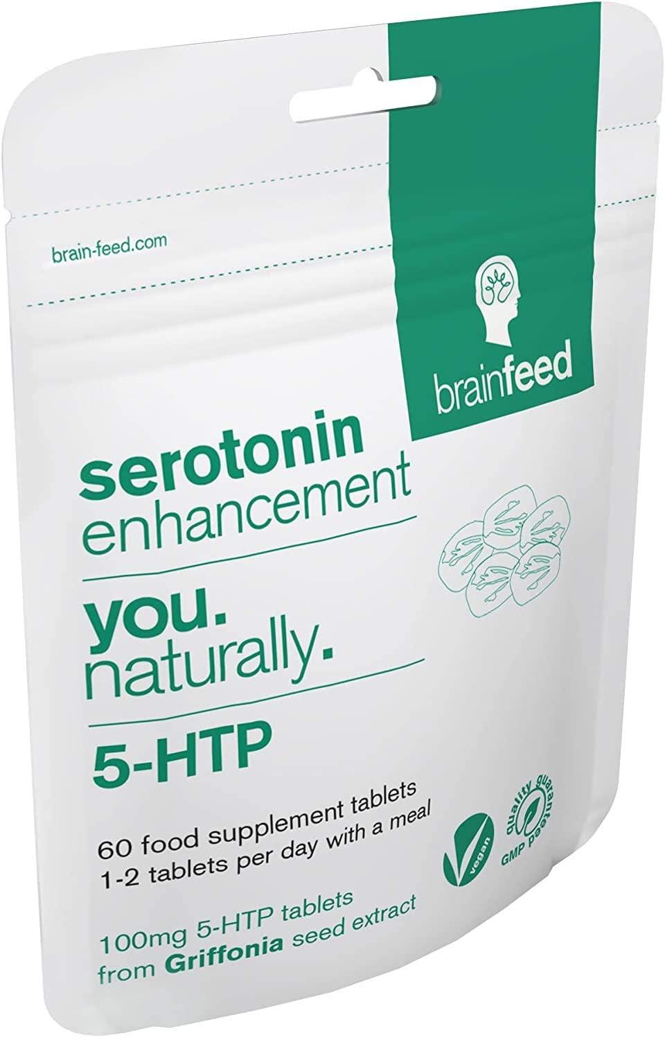 5HTP Serotonin Precursor 100mg 5 HTP per Tablet Natural 5HTP Supplement from Griffonia