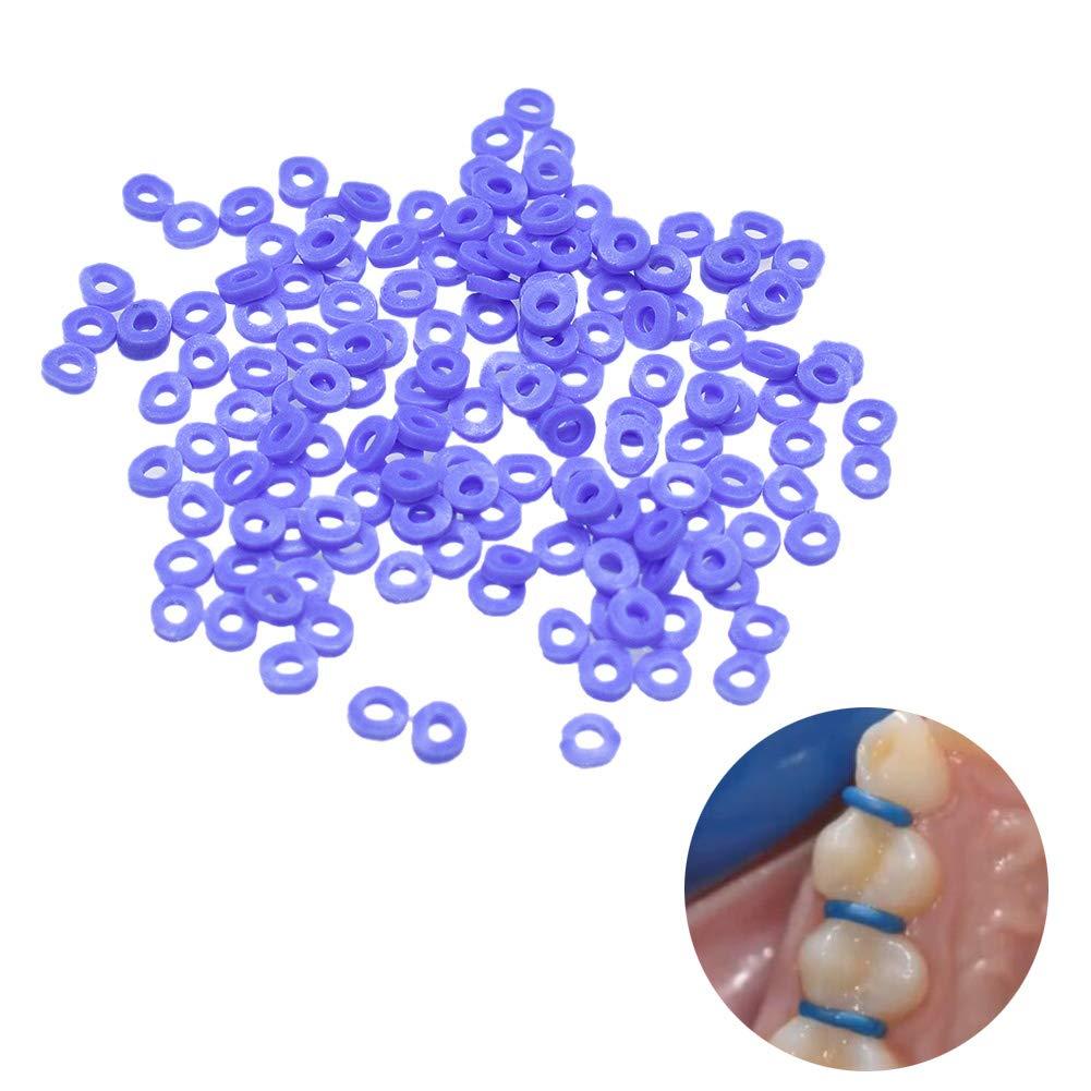 1000pcs Dental Orthodontic Separator Elastic Ties Bulk Pack