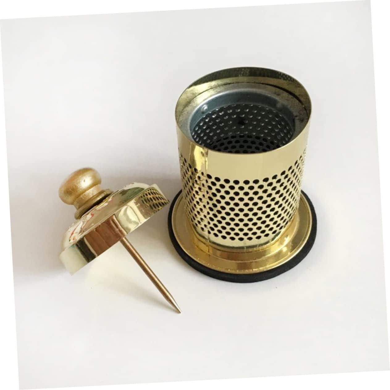 FOMIYES 2 Fermatenda, Cravatta, In Metallo, Con Fiori, Per Tende, Per