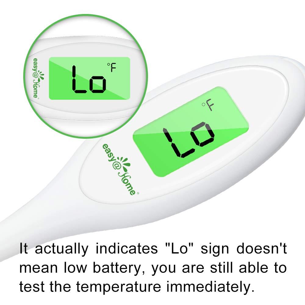 8 Sec Fast Reading EasyHome Digital Oral Thermometer for Adult, Kid and