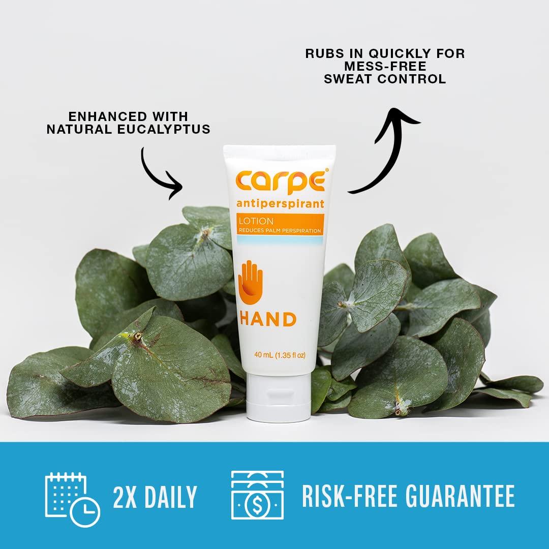 Carpe Antiperspirant Hand Lotion, A non