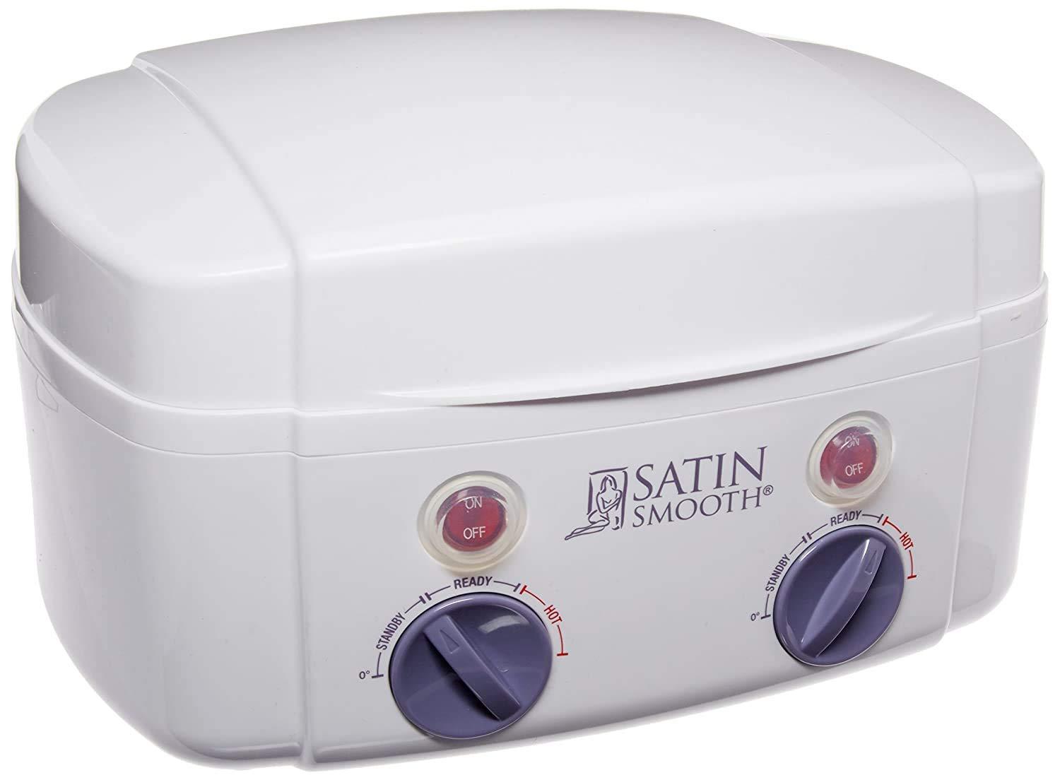 SATIN SMOOTH Professional Double Wax Warmer Fast Heating Dual Pot