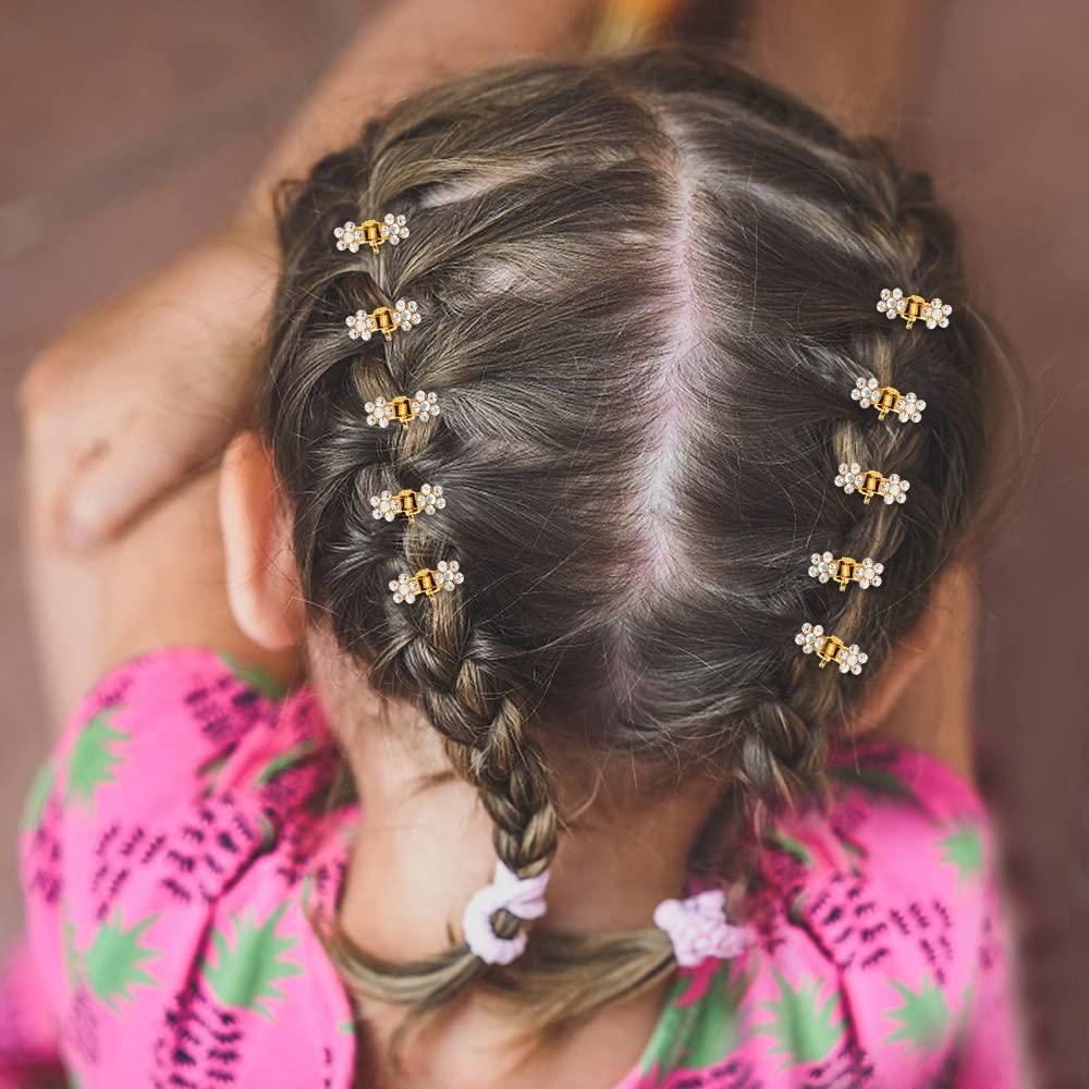 Small Hair Clips Mini Hair Claw Clips NoSlip Grip Jaw Clips Glitter