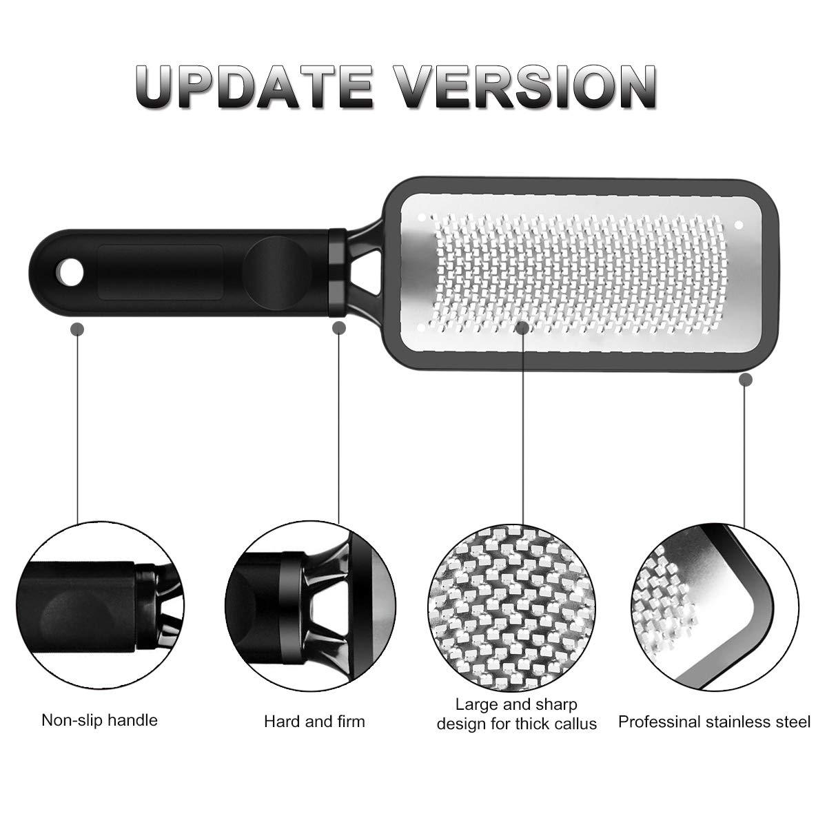 Foot Scraper Pedicure Supplies for Dead Skin Heel File Like Grater