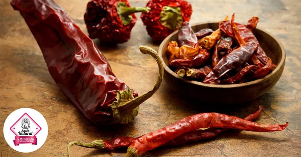 Sazon Natural Mexican Chile Flakes Variety Pack (40.2 Oz Total) Ancho