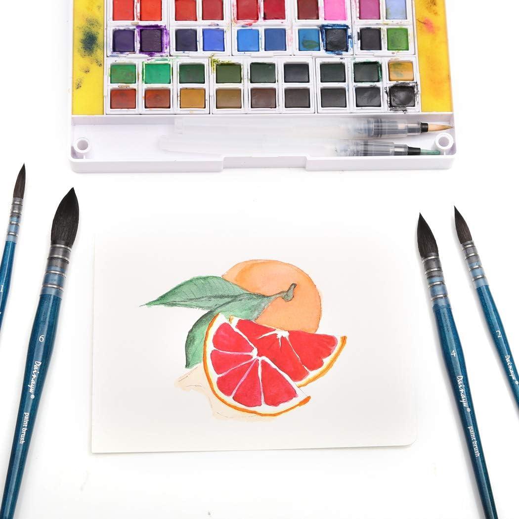 Cute set of art supplies for drawing in flat style isolated. Watercolor  paint and brushes, oil paint and gouache, easel and canvas. Painting icons  collection. 4293290 Vector Art at Vecteezy