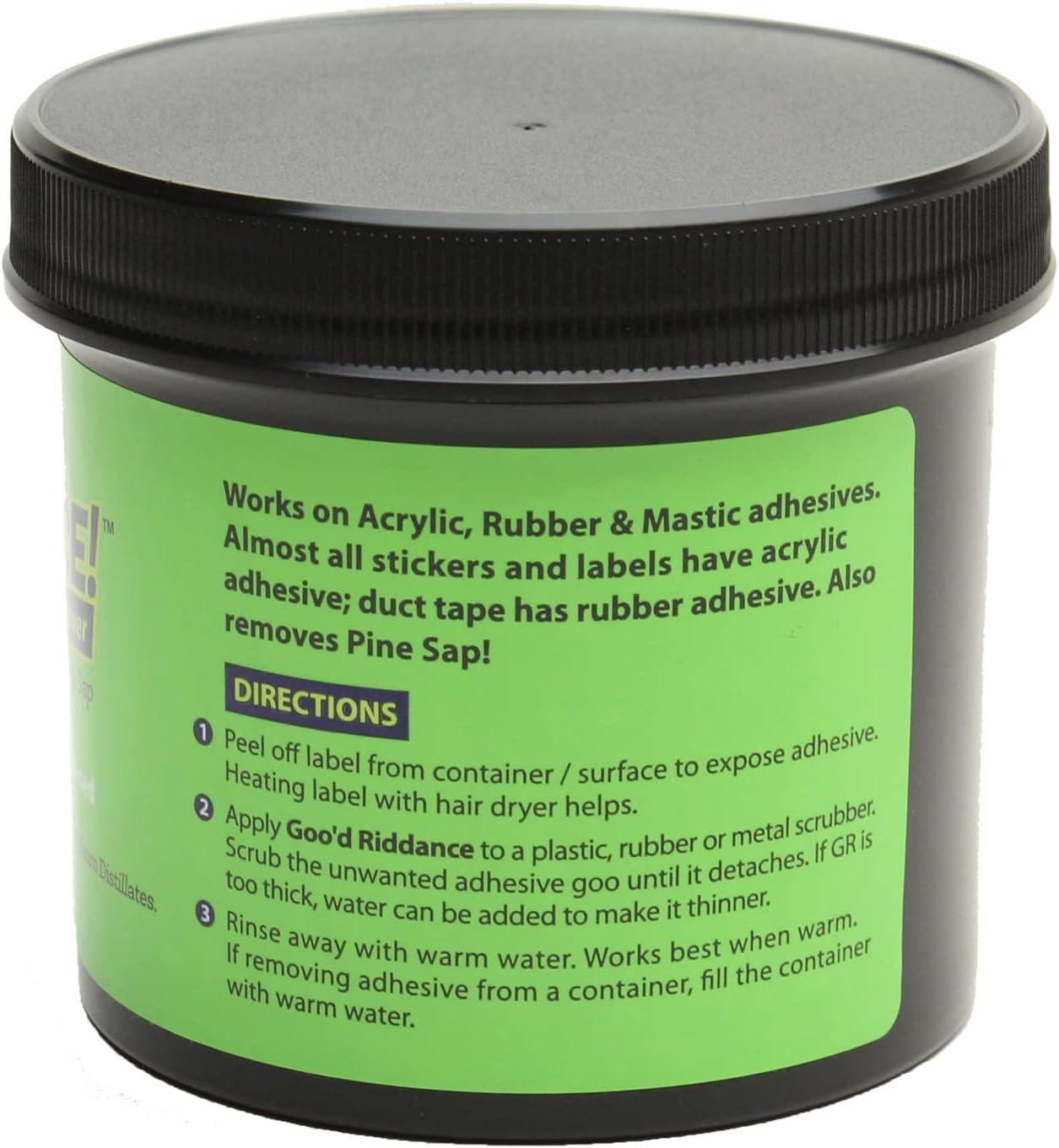 Good Riddance A WaterBased Adhesive Remover NonToxic No