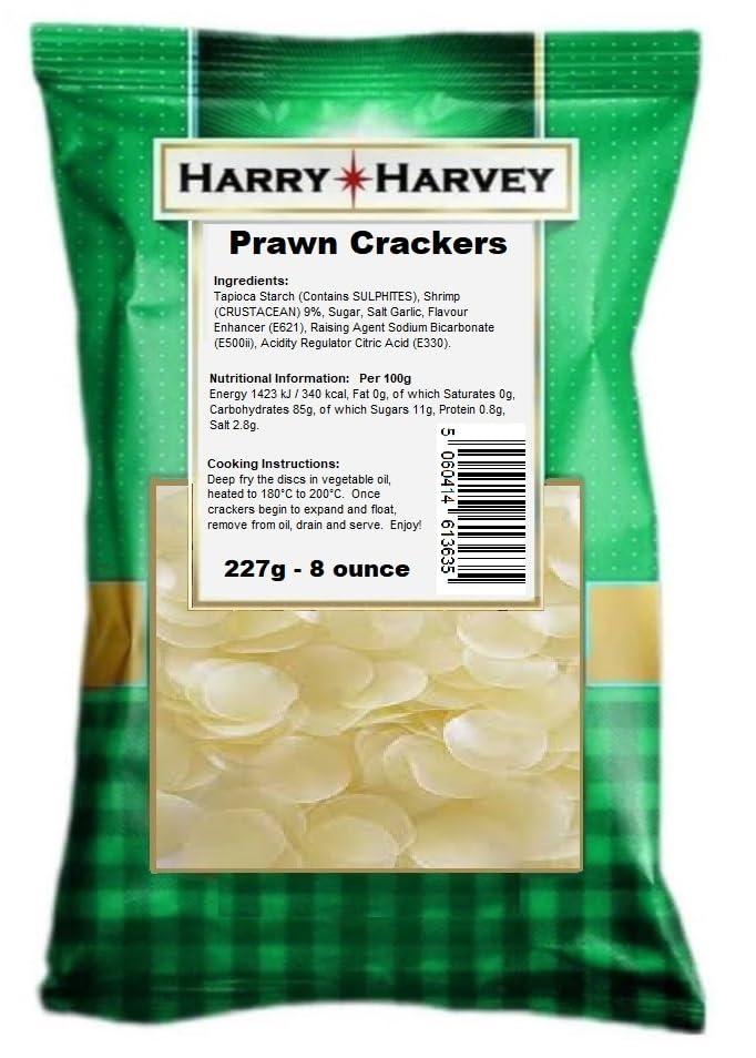 Prawn Crackers Uncooked 227g Chinese Takeaway Style Easy Cook at Home