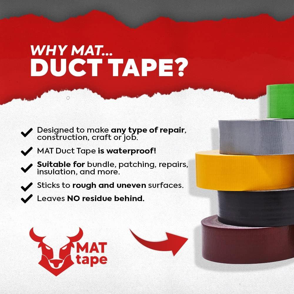 WOD Industrial Grade Duct Tape in Bulk - 10.2 Mil, DTC10