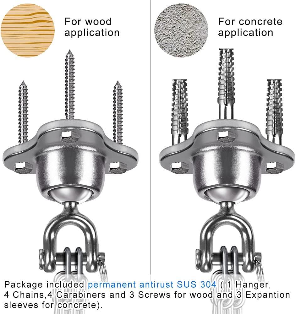 Mua Yes4All, Heavy Bag Mount For Punching Bag Hanger, Heavy Duty Swing Hanger For Yoga Chair Boxing Bag Indoor Outdoor Gym Smart Design Easy To Use Fit Most Ceiling B0bs93w5wc