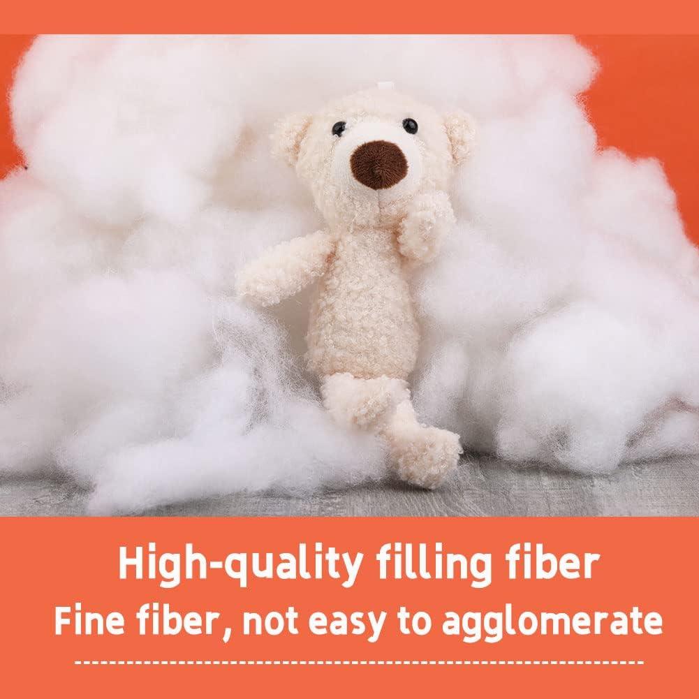 700g/24.7oz Polyester Fiber Fill, White High Resilience Fill Fiber, Pillow  Filling Stuffing,High Resilience Fill Fiber for Stuffed Animal Crafts