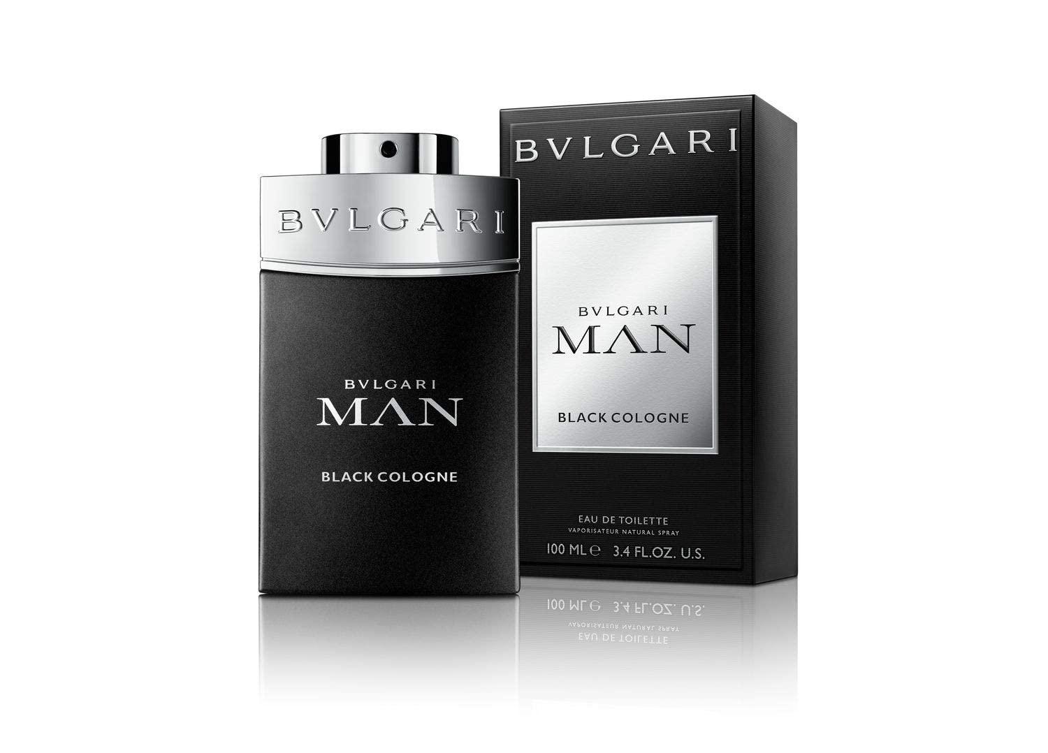 Bvlgari Man Cologne Eau de Toilette Spray Black 3.4 Ounce Oriental