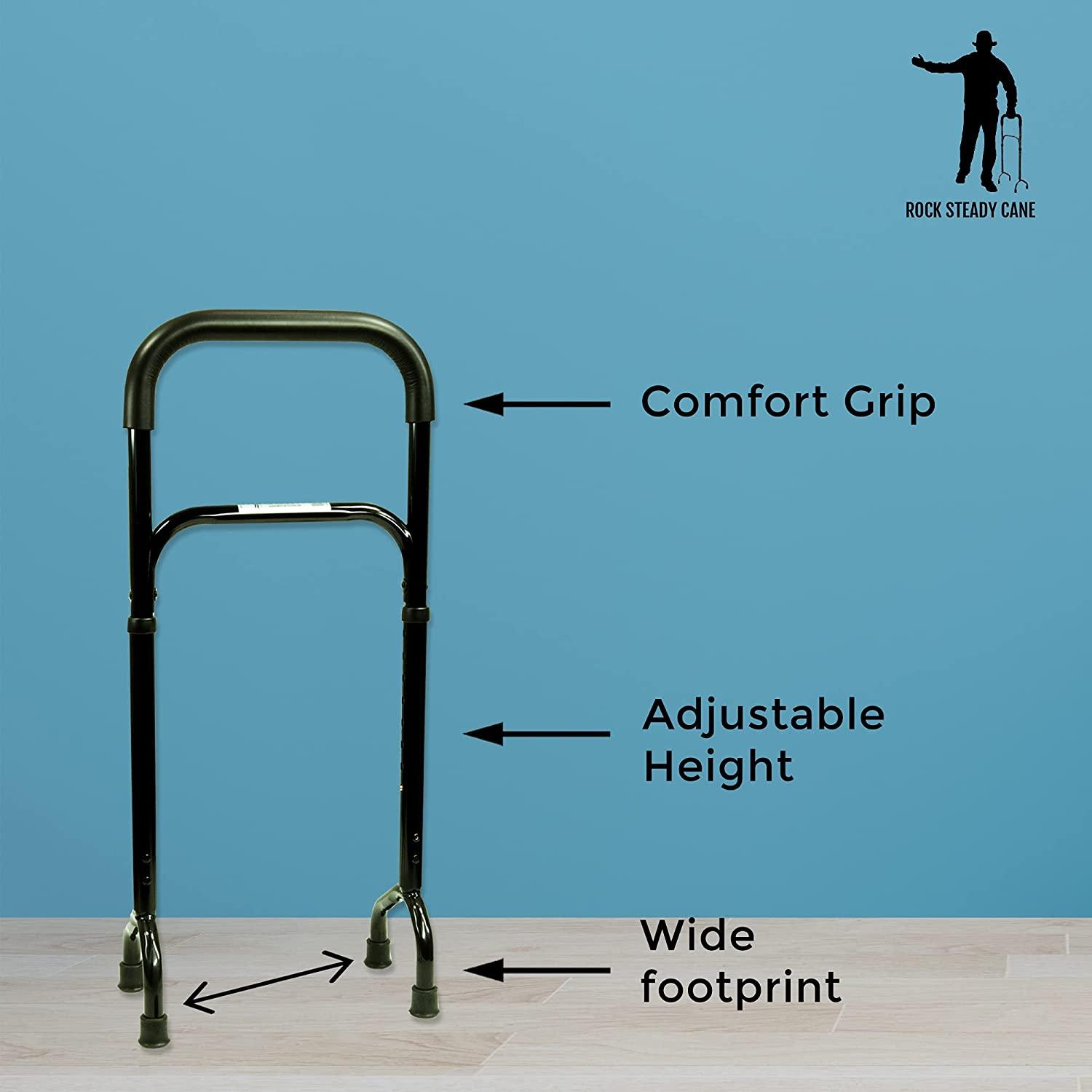 Rock Steady Cane Stand Assist Adjustable Walking Cane Keep
