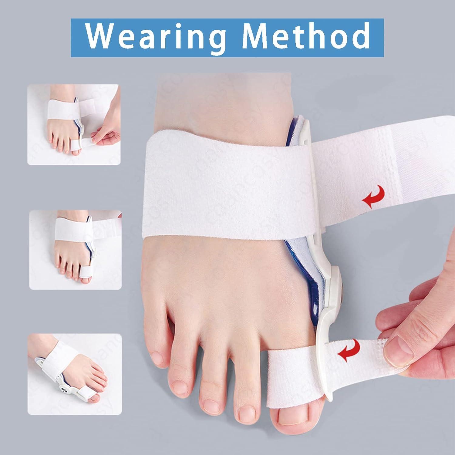 Bunion Corrector Orthopedic Toe Straightener for Women and Men