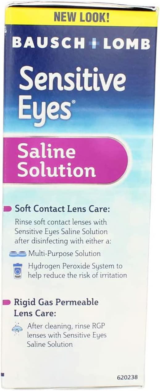 Bausch + Lomb Saline Solution for Sensitive Eyes - 12 fl oz (355 ml ...