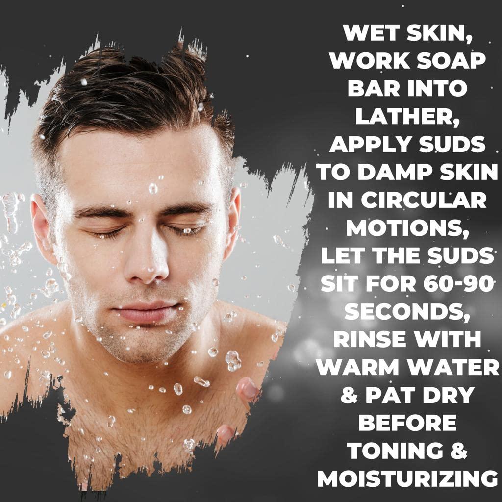 Herblov All Natural Pine Tar Soap Bar 4oz Antibacterial Antiseptic Anti