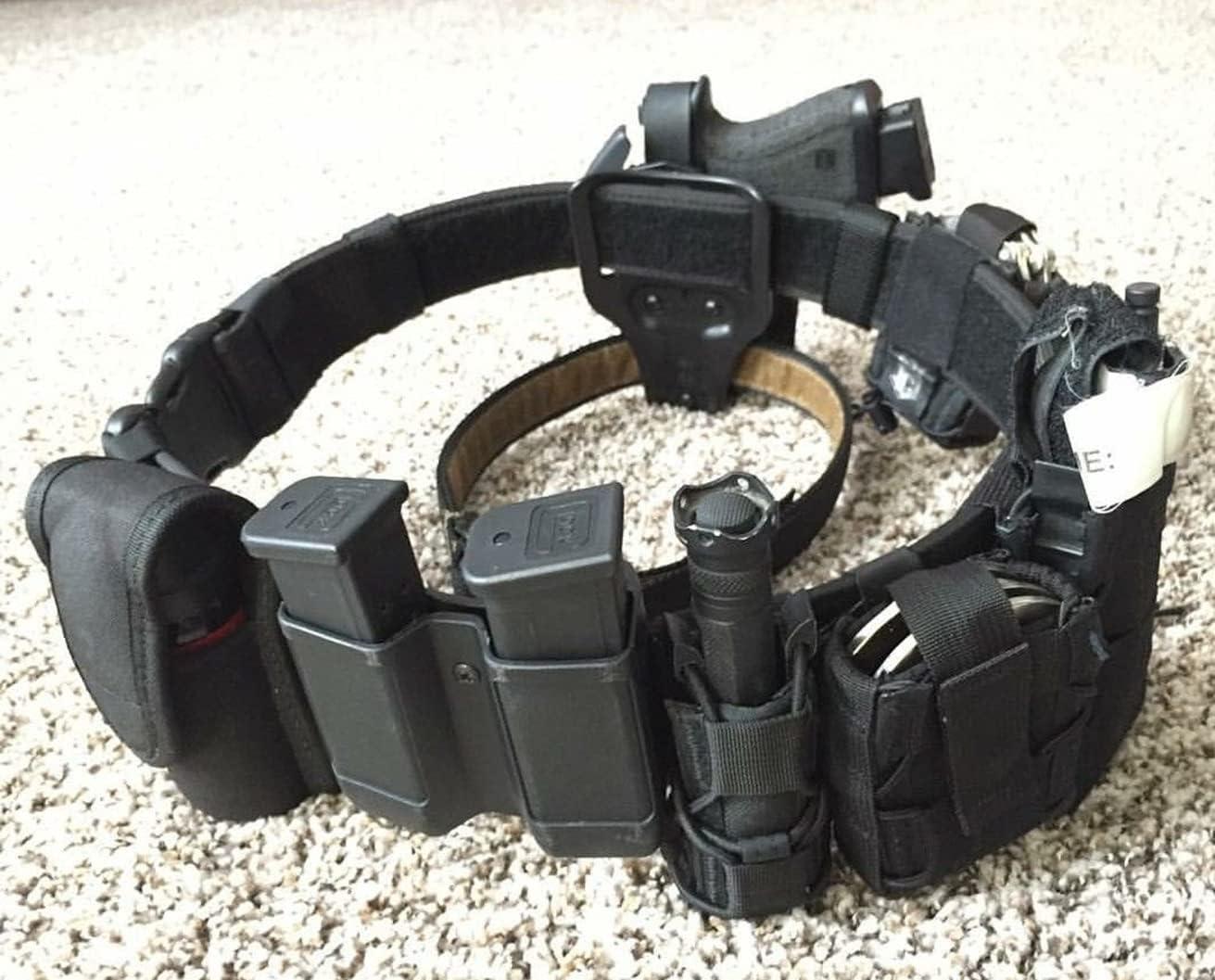 Handcuff Holster ,Open-Top Handcuff Pouch,Handcuff Case Fit Asp Handcuff /  Hinged Handcuff / Chain Handcuff / Folding Rigid Handcuff,Law Enforcement Cuff  Holder,Compatible MOLLE/Various Work Belts