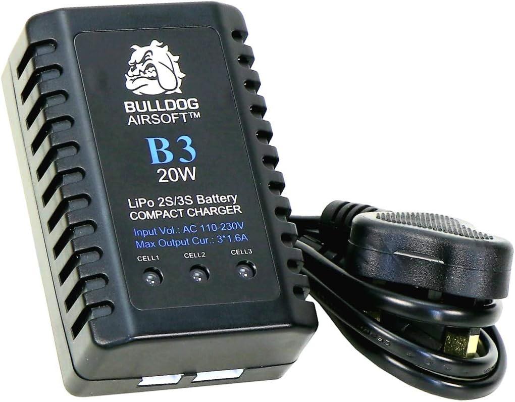BULLDOG AIRSOFT LiPo Battery Smart Compact Balance Charger 20W for 2S