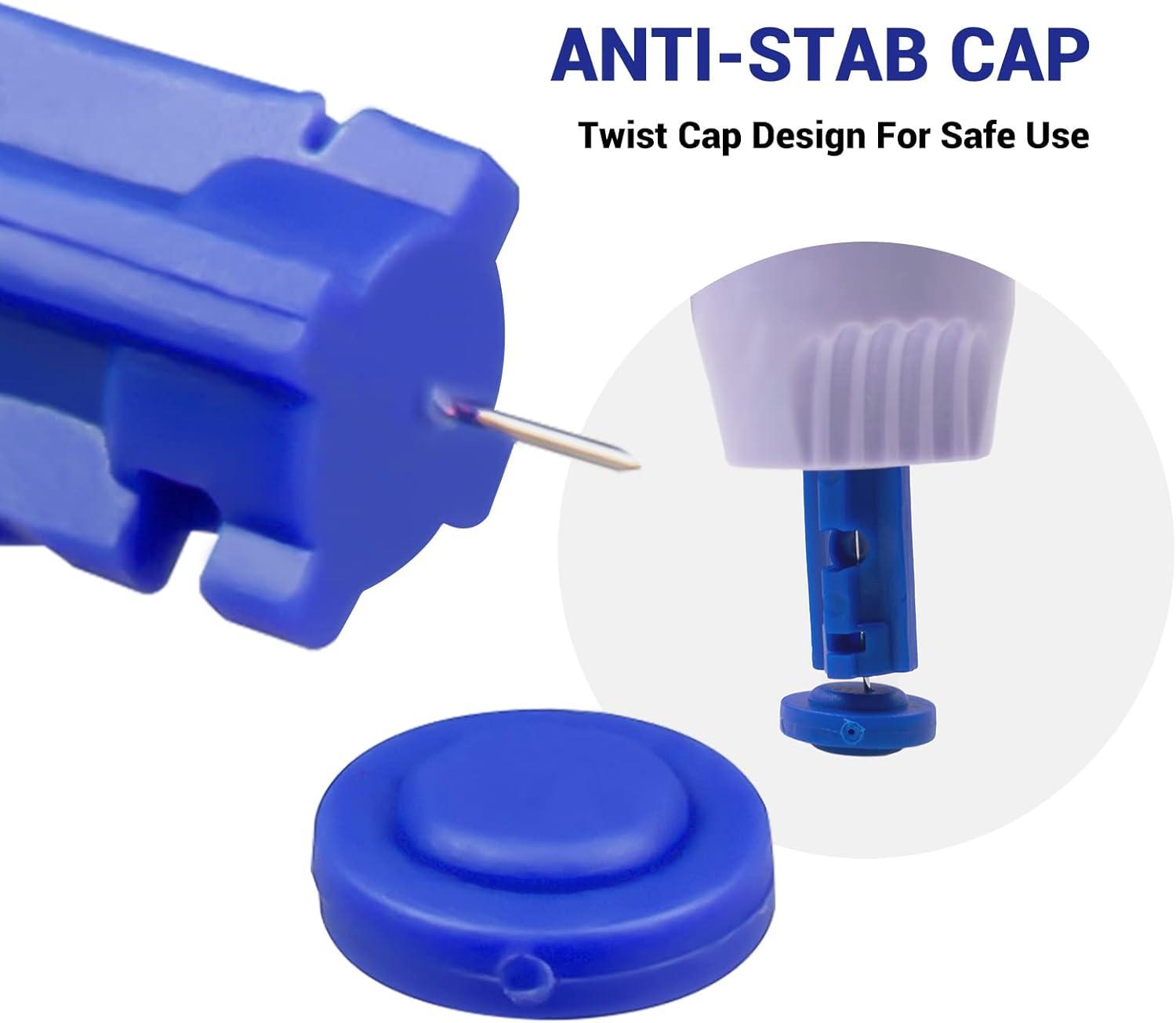 Verifine Lancets for Diabetes Testing 30 Gauge Diabetic Lancets for