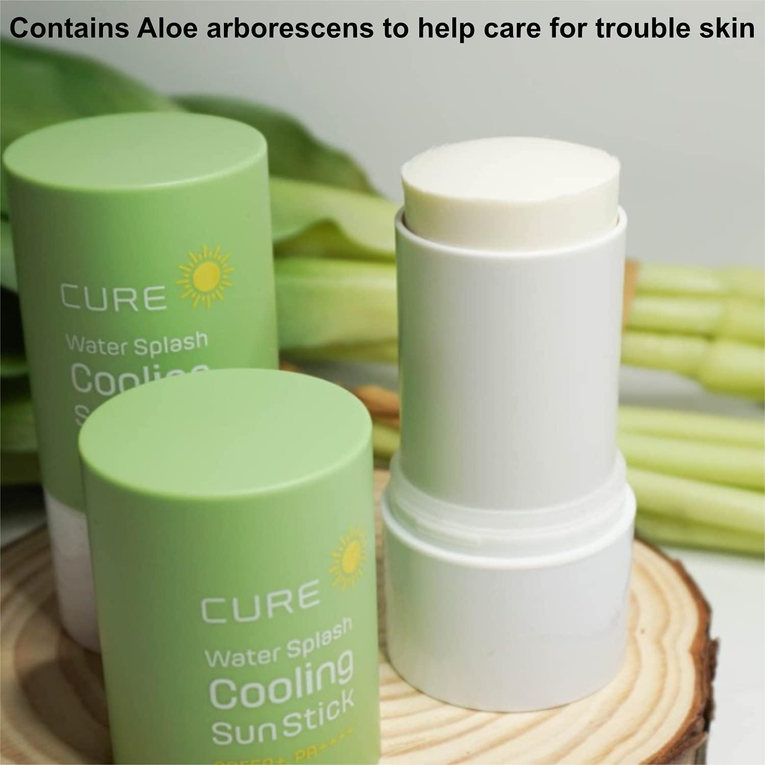 Kim Jeong Moon Aloe CURE Water Splash Cooling Sun Stick SPF 50+ PA ...