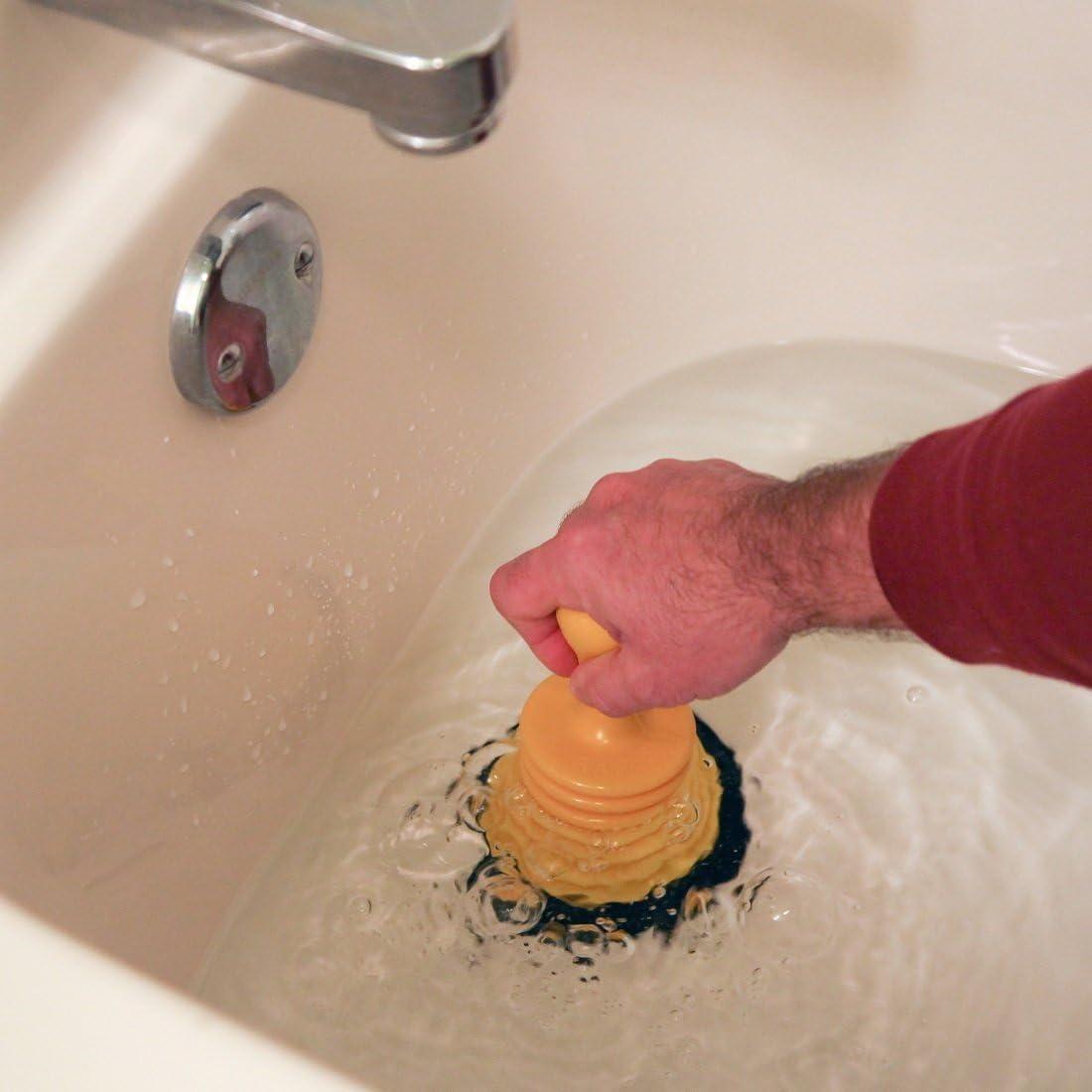 Mini Plunger for Sink Drain: Sink and Drain Powerful Small Plunger