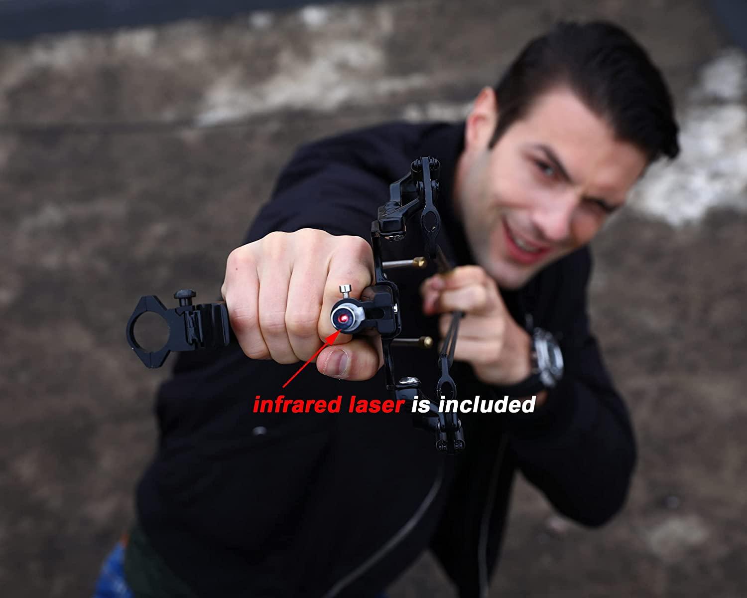 ROCHAN Professional Hunting Slingshot with Wooden Handle 4 Rubber