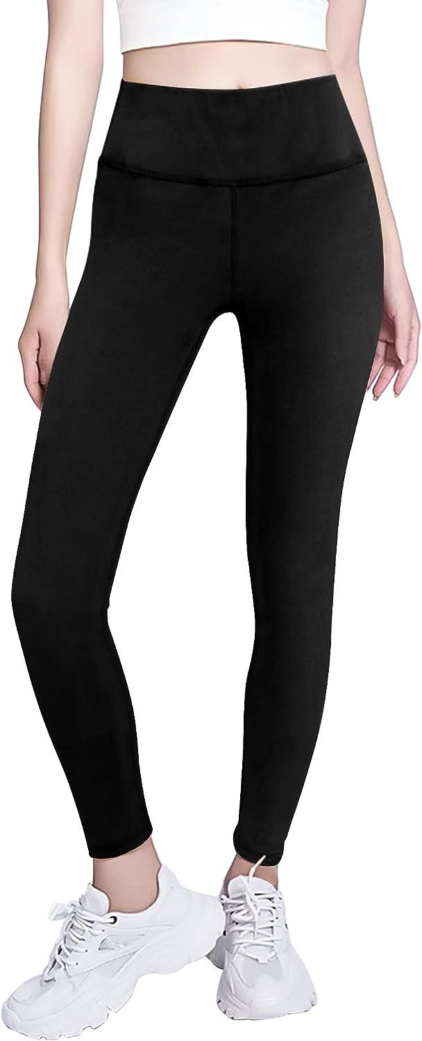 Morning8Kids Girls' Leggings Yoga Pants Dance Leggings Compression Pants  7/8 Length Ankle Length High-Rise SkinnieSoft Sweat-Wicking Four-Way  Stretch (Black, C8) : : Clothing, Shoes & Accessories