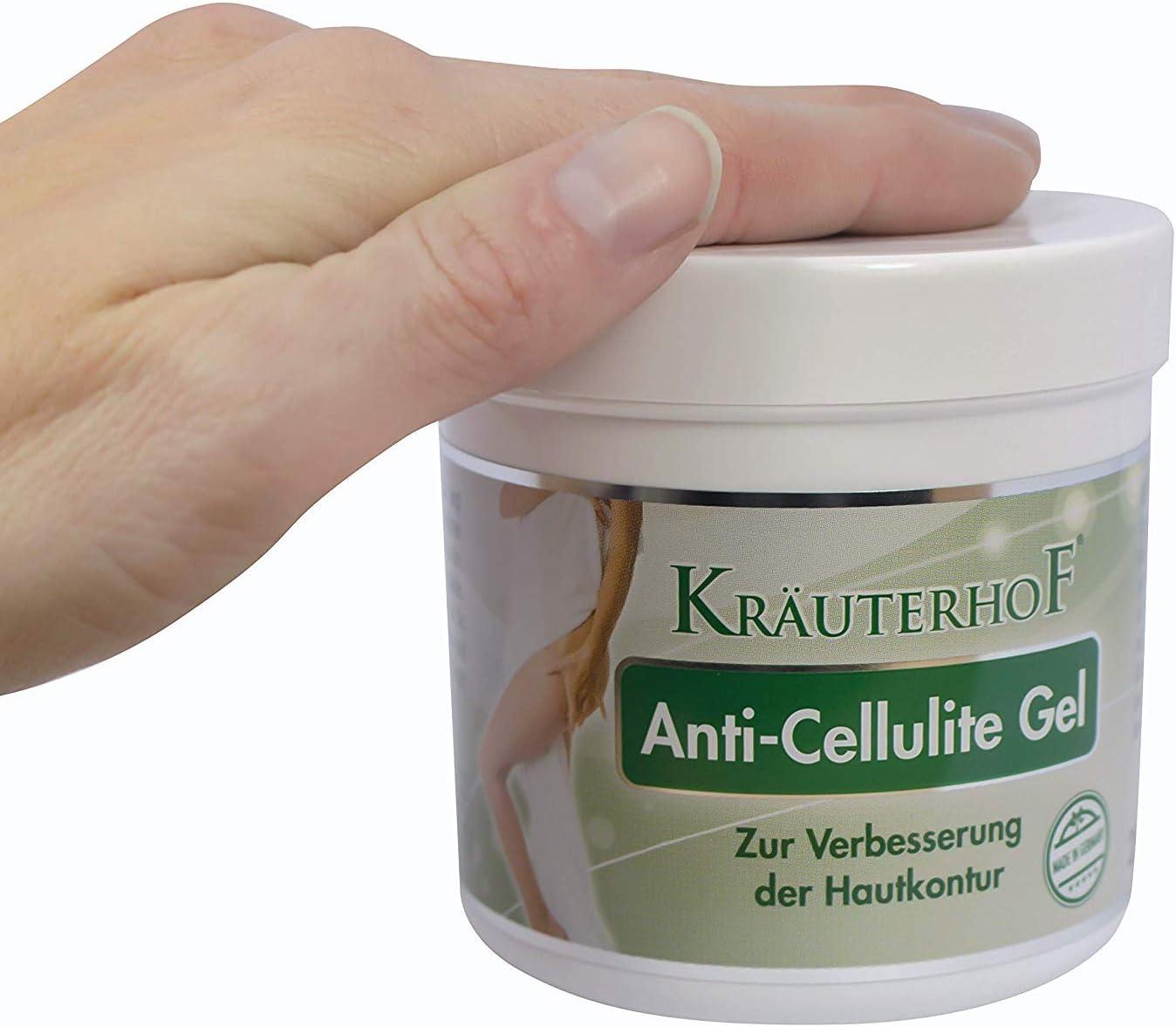 Krauterhof ANTI CELLULITE GEL with Caffeine Carnitine & Rosemary Extract  250 ml.