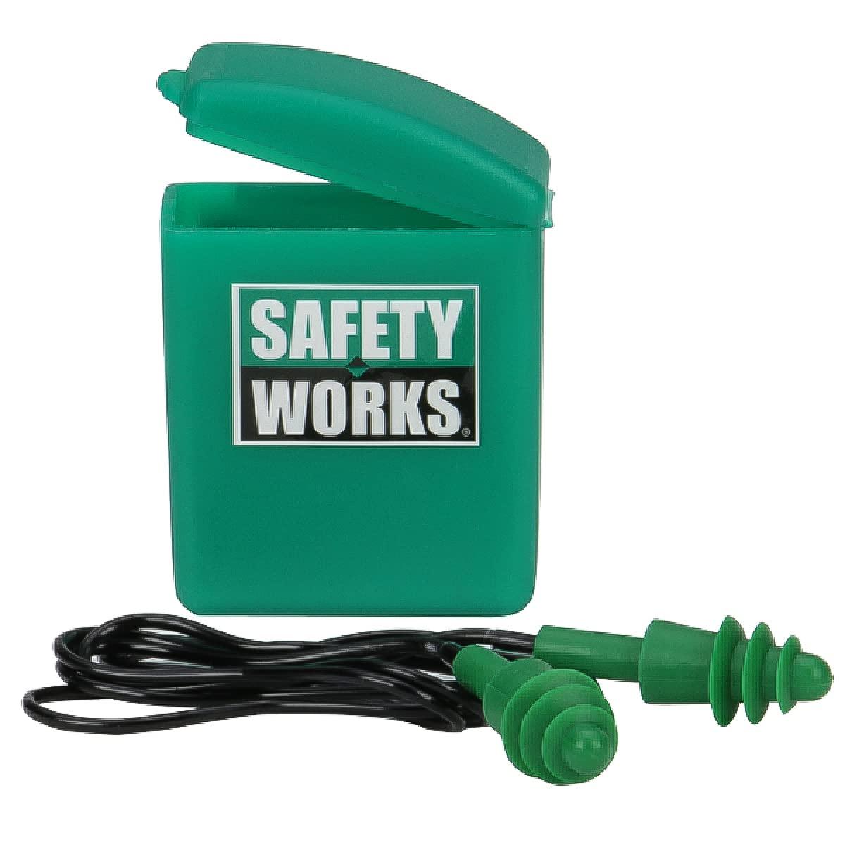 Safety Works Safety Works Corded Rubber Ear Plugs